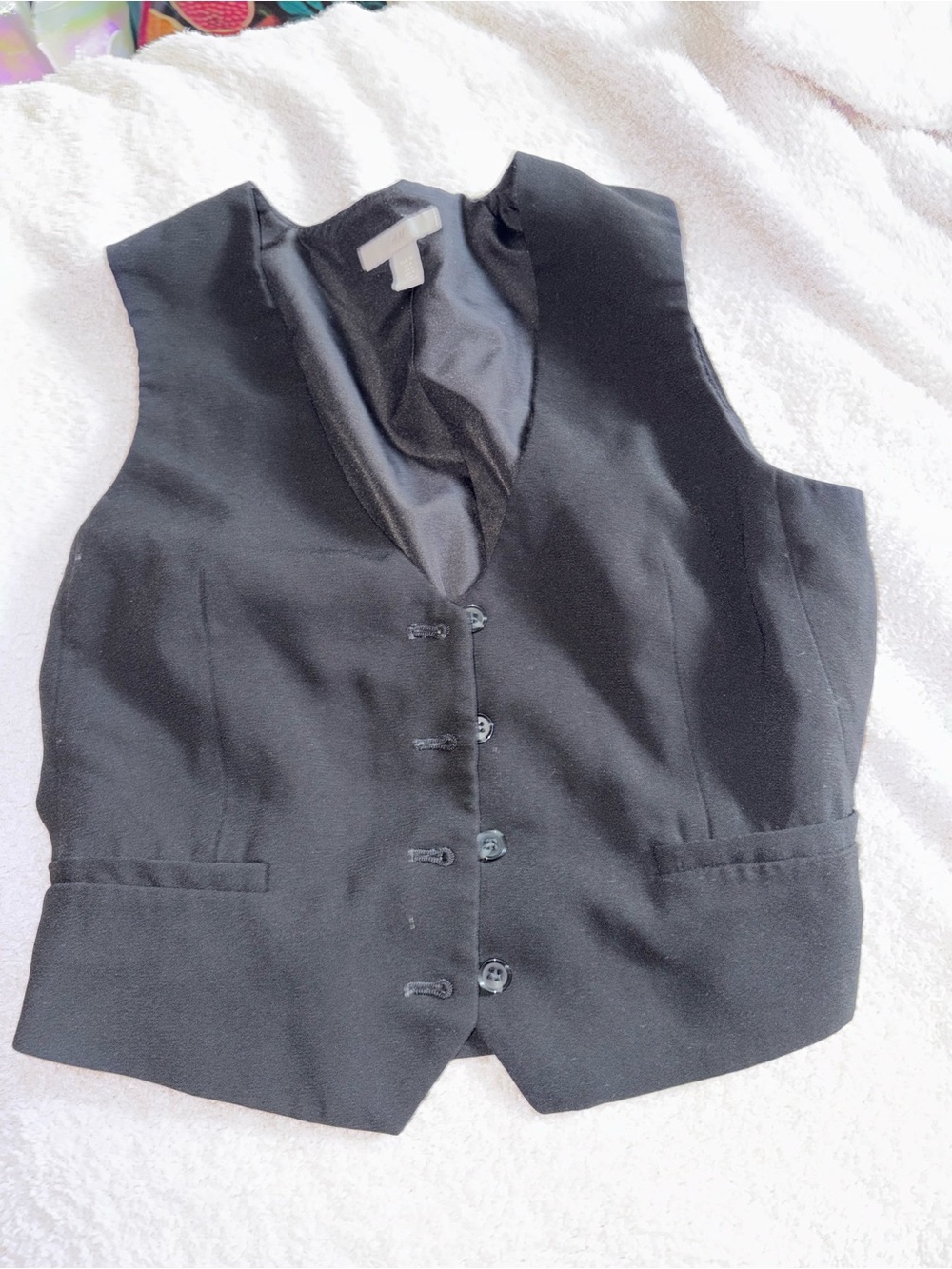 H&M Black Tailored Women's Vest